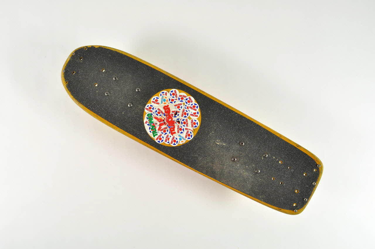 Sims planche de skateboard Pro model "André Sénizergues" Etats-Unis 1980-1989 2002.51.1 Photo Mucem