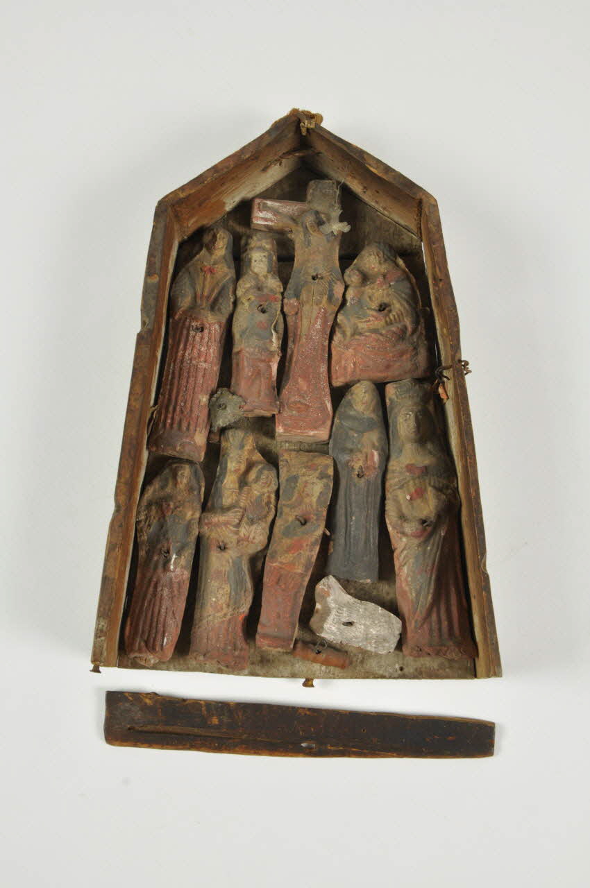 oratoire Boîte de sainte Reine 1884.1.84.1-2 Photo Mucem