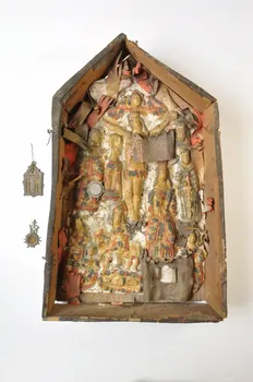 oratoire Boîte de sainte Reine 1884.1.85.1-3  Photo Mucem