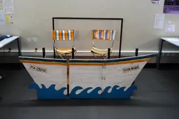 Groupe Quartiers Nords ; Luz-Maria Ramirez ; David Gautier ; Evelyne Paoli ; Nina Langhammer bateau Provence-Alpes-Côte d'Azur, France 1970 2012.23.7.1-2 Photo Mucem