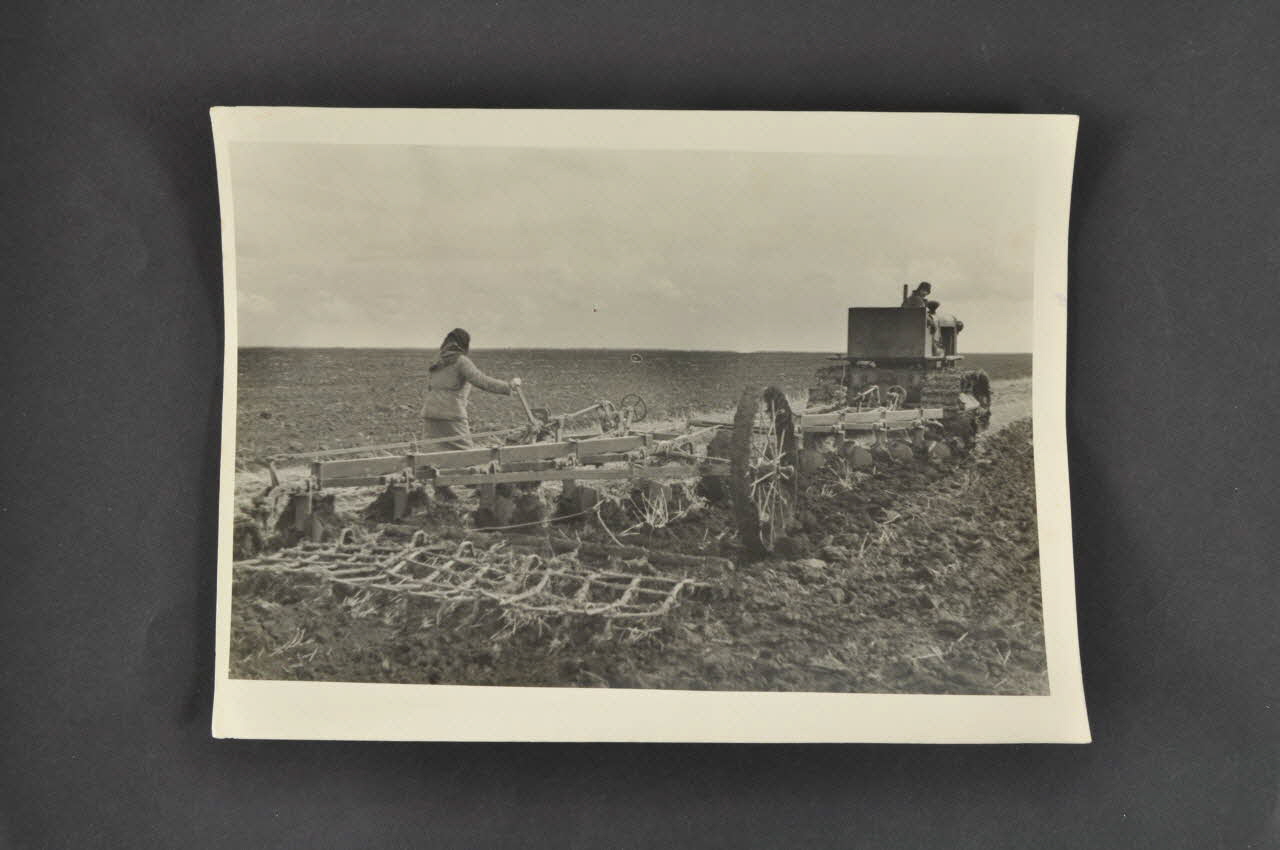 photographie Pour la préparation des semailles en Ukraine Ukraine 1947 2007.157.17.4 Photo Mucem