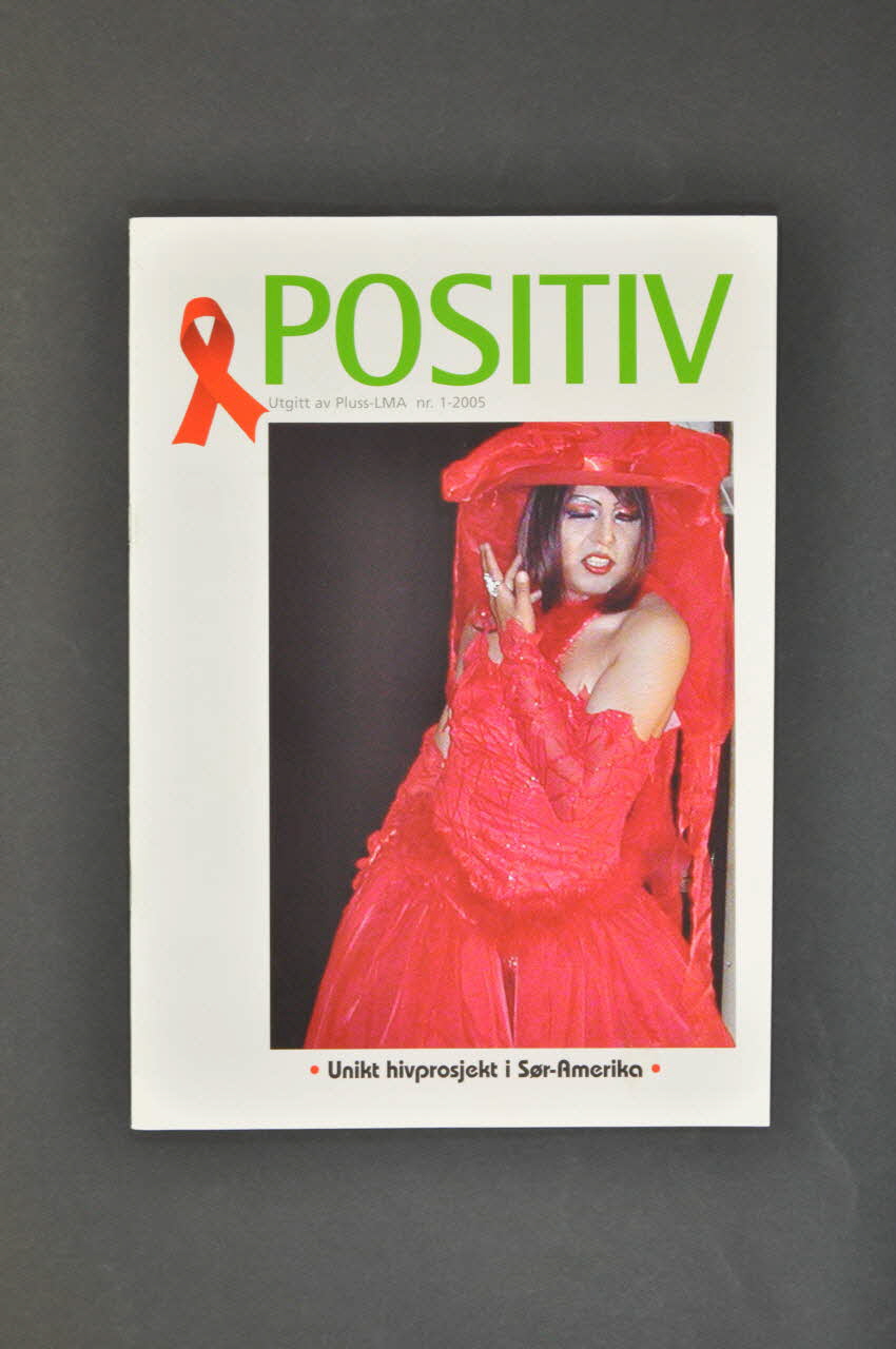 HIV Norge revue Revue Positiv, 1, 2005 Norvège 2005 2007.18.14 Photo Mucem