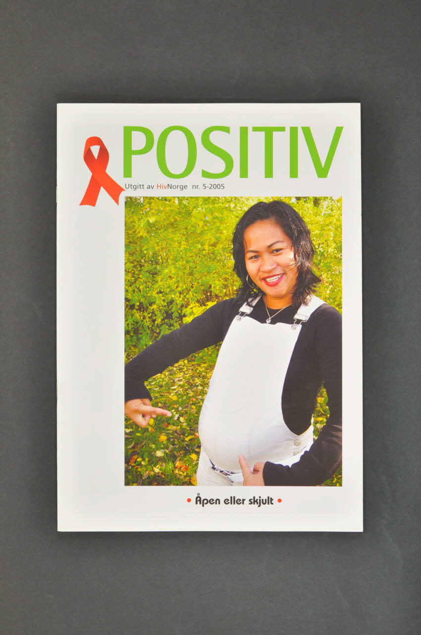 HIV Norge revue Revue Positiv, 5, 2005 Norvège 2005 2007.18.18 Photo Mucem
