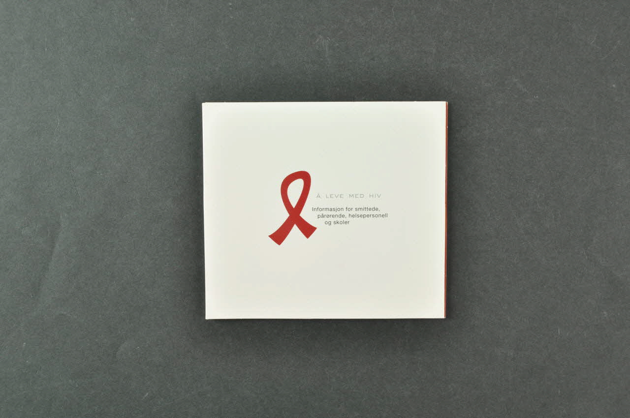 HIV Norge CD (compact disque) "A leve med HIV" (Vivre avec le VIH) Norvège 2005 2007.18.20.1-2 Photo Mucem