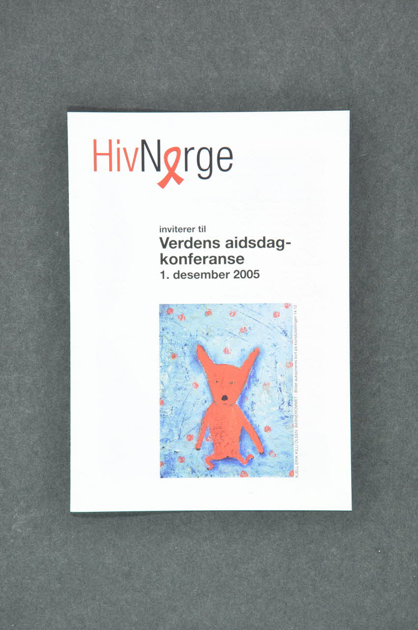 HIV Norge Dépliant Norvège 2005 2007.20.16.1-2 Photo Mucem