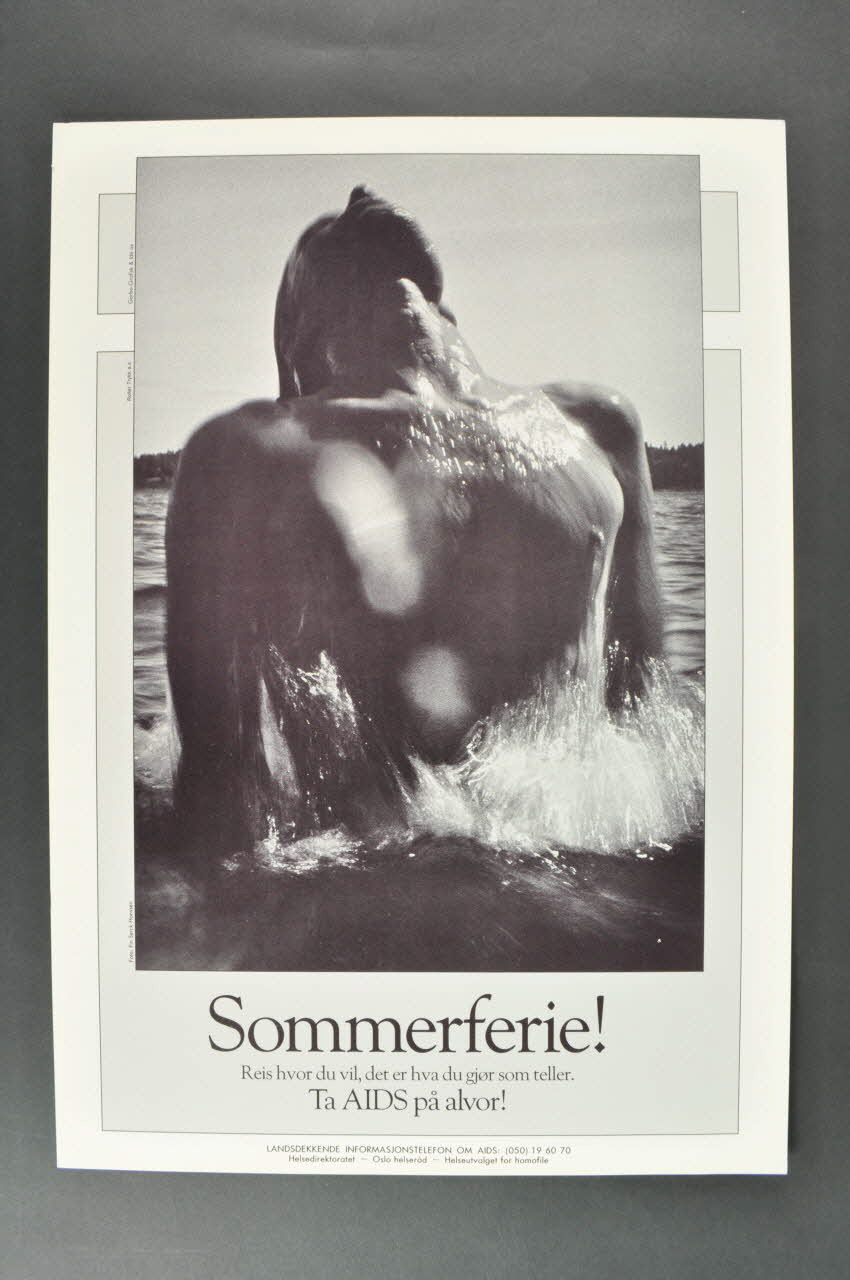 Affiche double face "Sommerferie !" (Vacances d'été) 2007.20.4 Photo Mucem