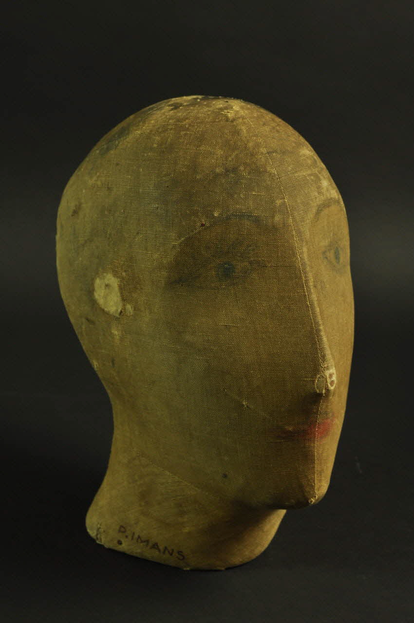 Ateliers Pierre Imans tête de mannequin Ile-de-France, France 1900-1939 2018.41.7 Photo Mucem
