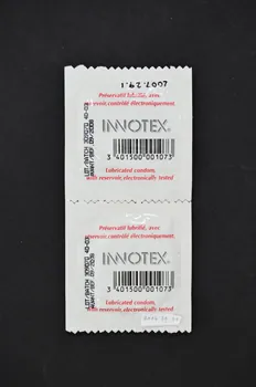 Innotex Emballage de préservatif Innotex Ukraine 2005 2007.29.1 Photo Mucem