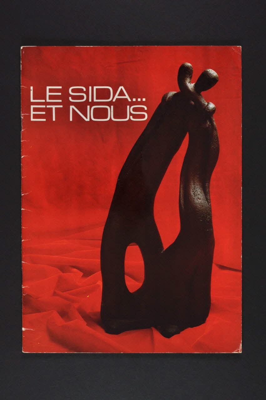Association de Lutte Contre le Sida (ALCS) BROCHURE "Le sida et nous" Maroc 1989 2007.36.28 Photo Mucem