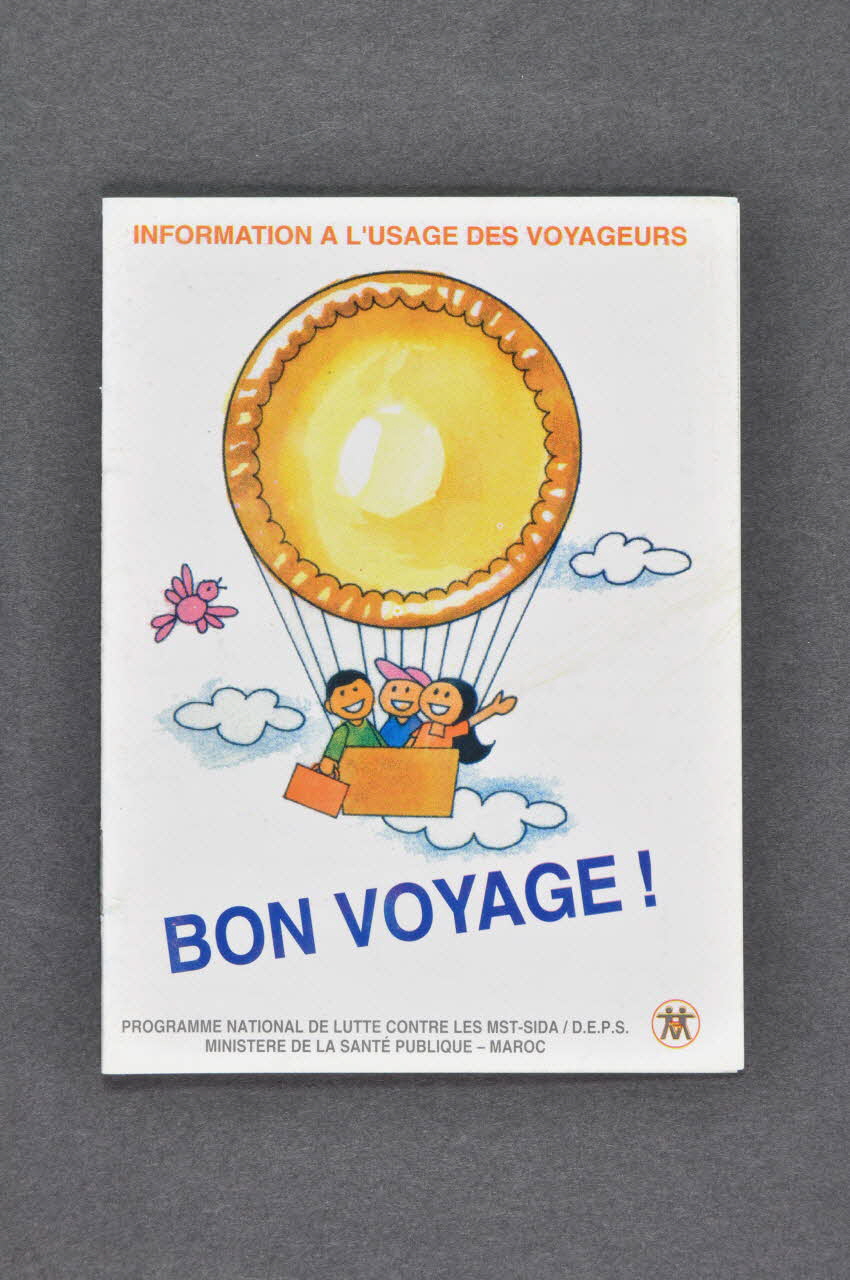 BROCHURE "Informations à l'usage des voyageurs  / Bon voyage" 2007.38.14 Photo Mucem