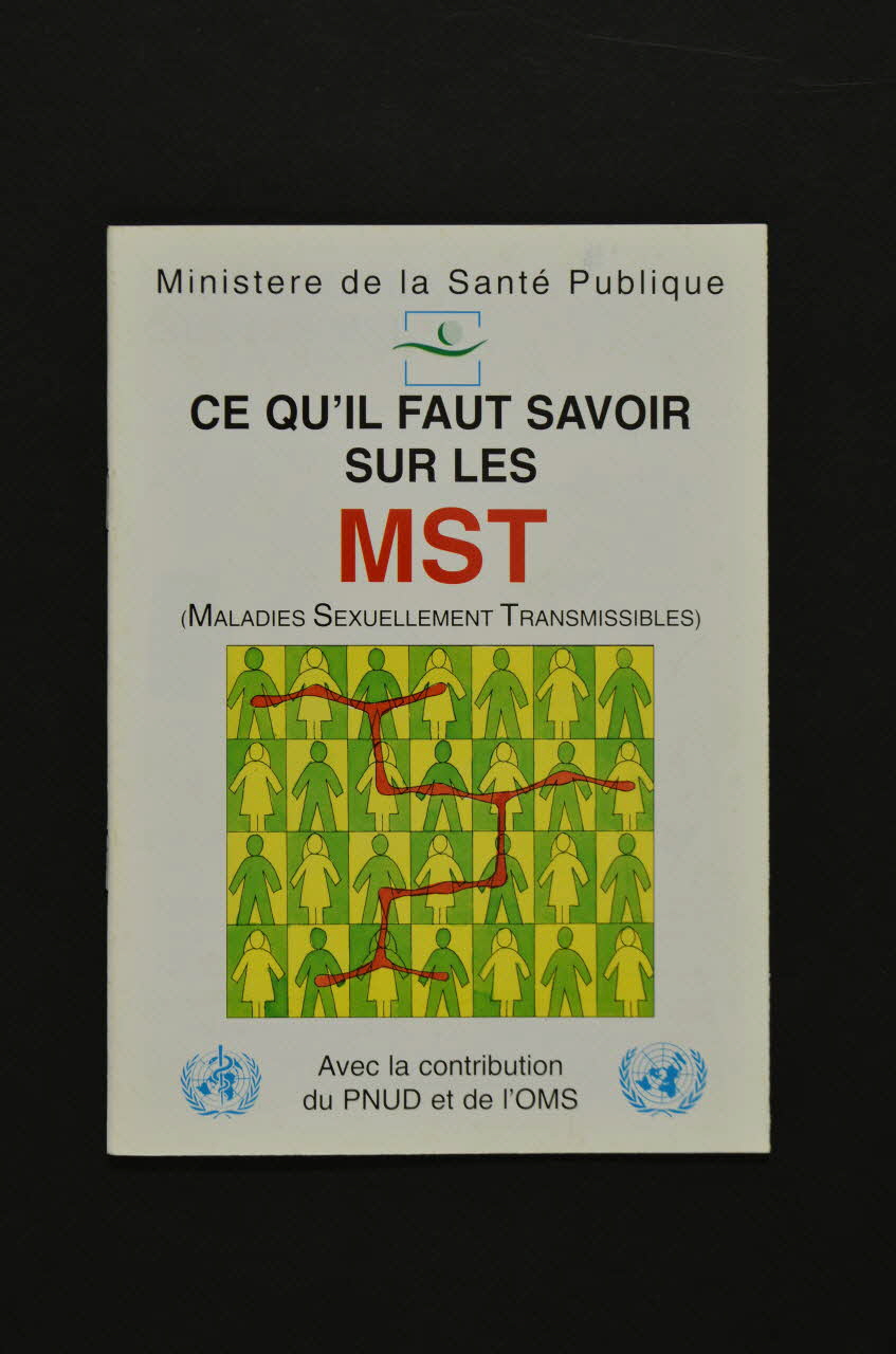 BROCHURE "Ce qu'il faut savoir sur les MST" (en français et en arabe) 2007.38.26 Photo Mucem