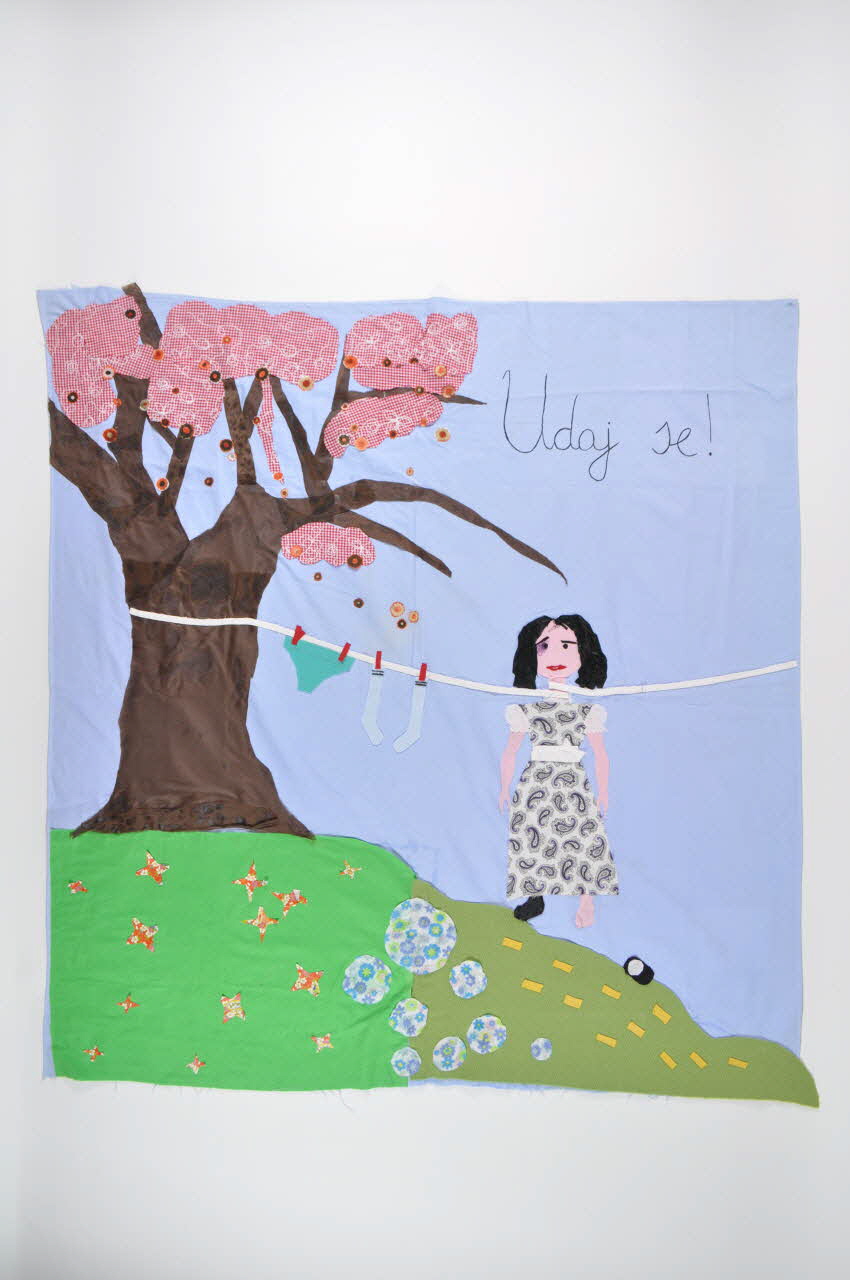 Sandra Dukic tableau Marie toi Bosanska Krajina, Bosnie-Herzégovine 2006 2007.63.1 Photo Mucem