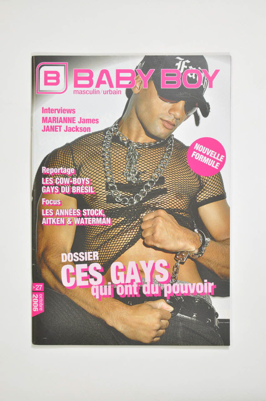 Institut National de Prévention et d'Education pour la Santé (INPES) revue Babyboy, 27 octobre 2006 : "Ne vous laissez pas infecter par les bruits qui courent" France 2006/10 2007.66.11 Photo Mucem