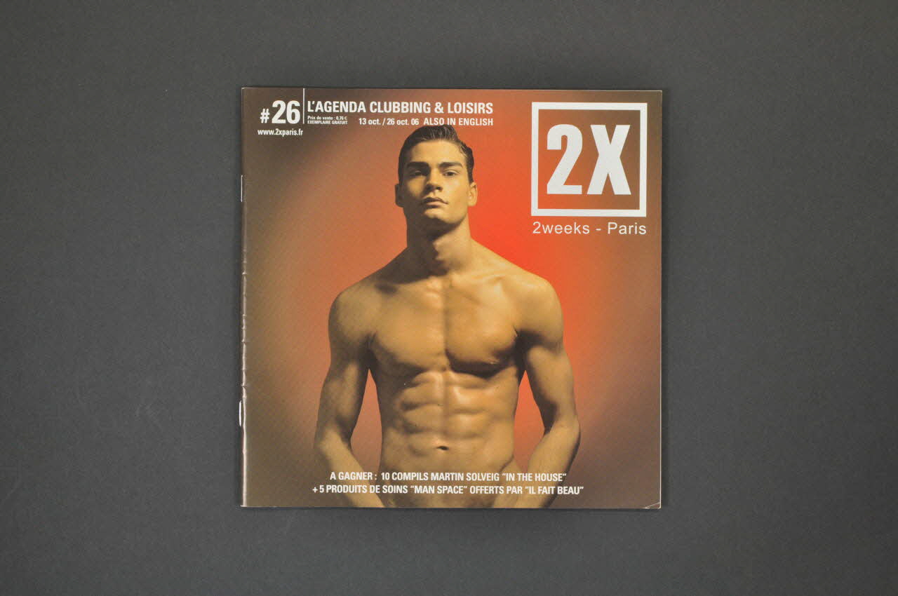 Institut National de Prévention et d'Education pour la Santé (INPES) revue L'agenda clubbing & loisirs, octobre 2006 : "Protégez-vous du bouche à oreille" France 2006/10 2007.66.12 Photo Mucem