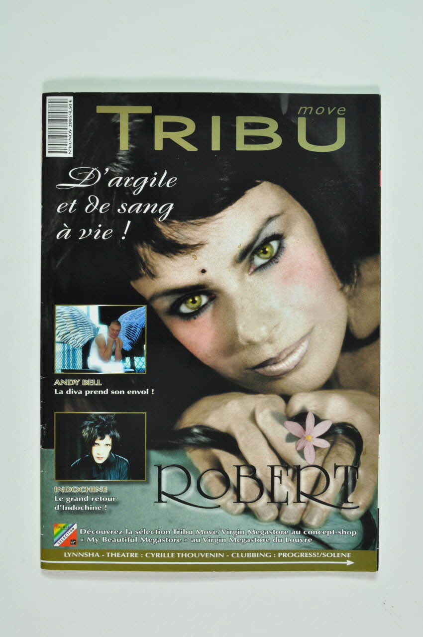 revue Tribu, novembre 2005 : "La trithérapie c'est pour la (sur) vie France 2005/11 2007.66.13 Photo Mucem