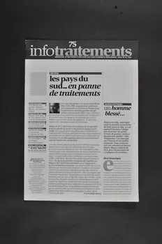 revue Les pays du sud en panne de traitements France 1999/12 2007.66.139 Photo Mucem