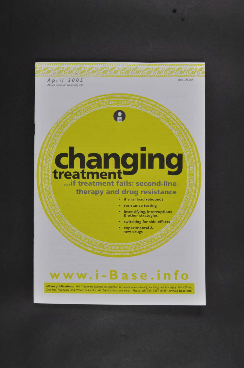 Hiv I-Base revue Changing treatment. If treatment fails : second-line therapy and drug resistance International 2005/4 2007.66.144.2 Photo Mucem