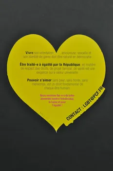 Parti Communiste Français flyer Liberté, égalité, aimer France 2007/7 2007.66.50 Photo Mucem