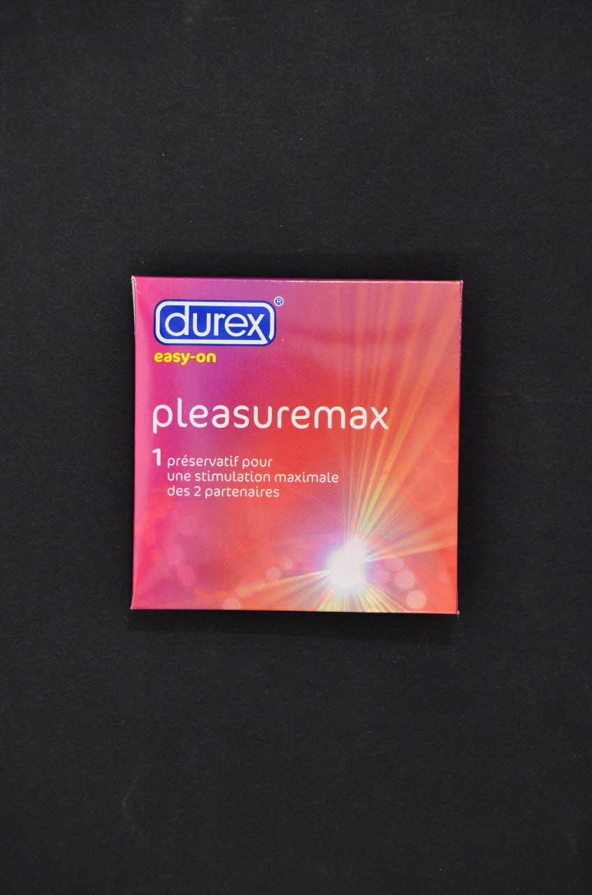 Durex Etui de préservatif "Durex Pleasuremax" France 2007/7 2007.66.52.1-2 Photo Mucem