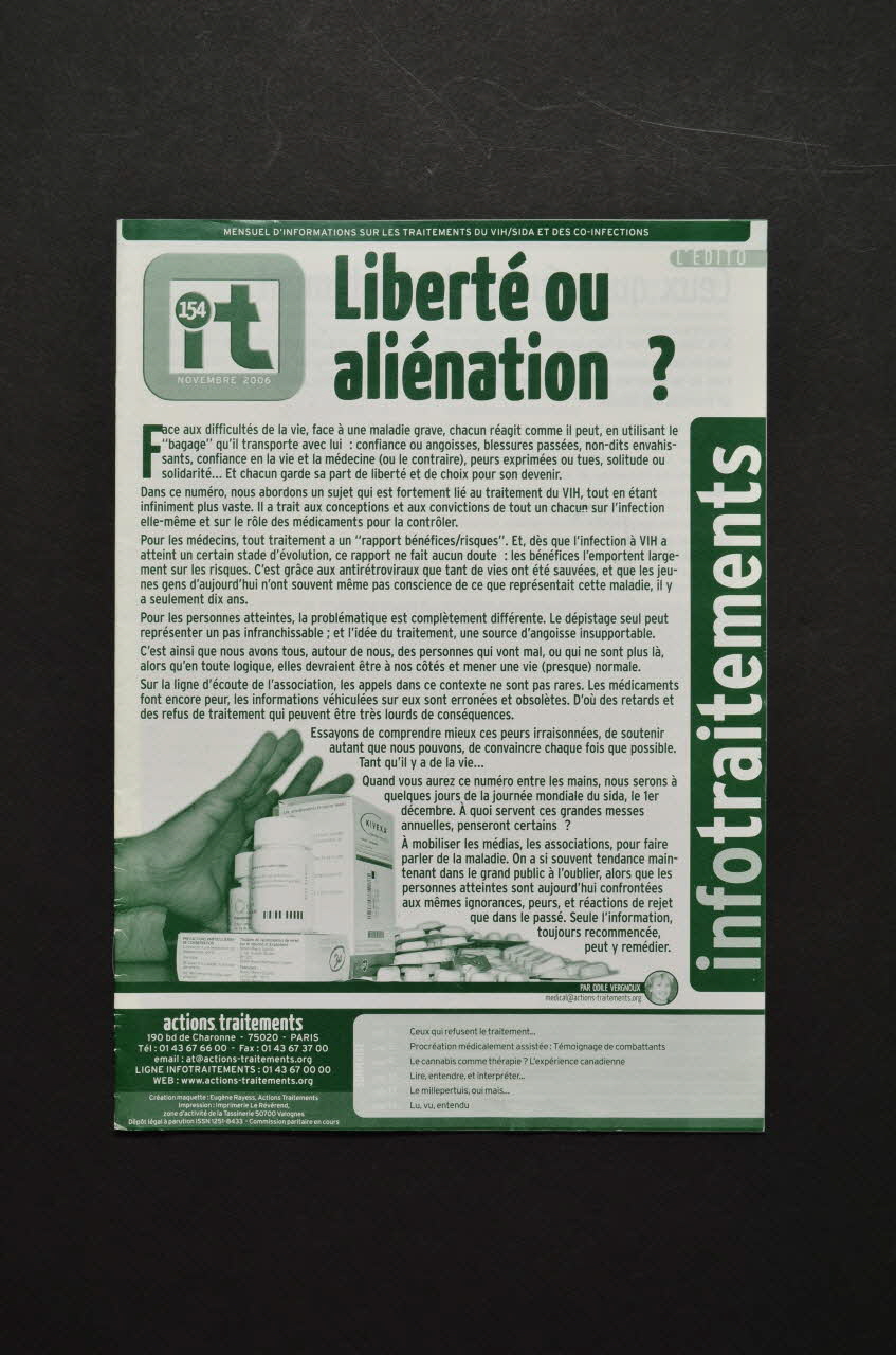 revue France 2006/11 2007.66.59 Photo Mucem