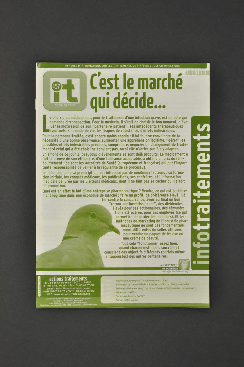 revue C'est le marché qui décide... France 2007/2 2007.66.60 Photo Mucem