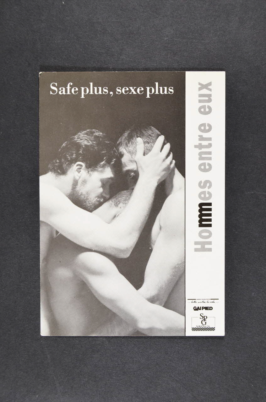 carte postale "Safe plus, sexe plus" 2007.66.76 Photo Mucem
