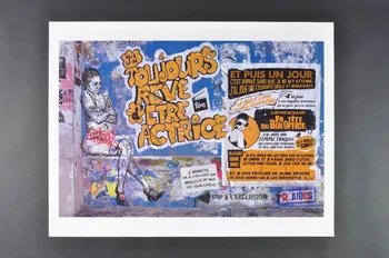 AIDES affiche J'ai toujours rêvé d'être actrice... Je suis fatiguée... de vous cacher que je suis séropositive / Stop à l'exclusion France 2005 2007.67.29 Photo Mucem