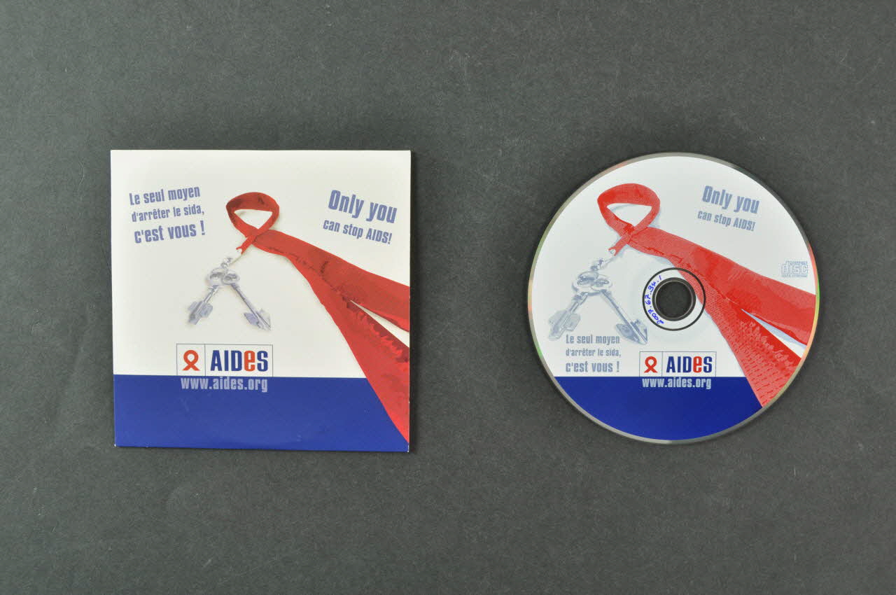 AIDES DVD "Le seul moyen d'arrêter le sida c'est vous !" France 2006/10 2007.67.34.1-2 Photo Mucem