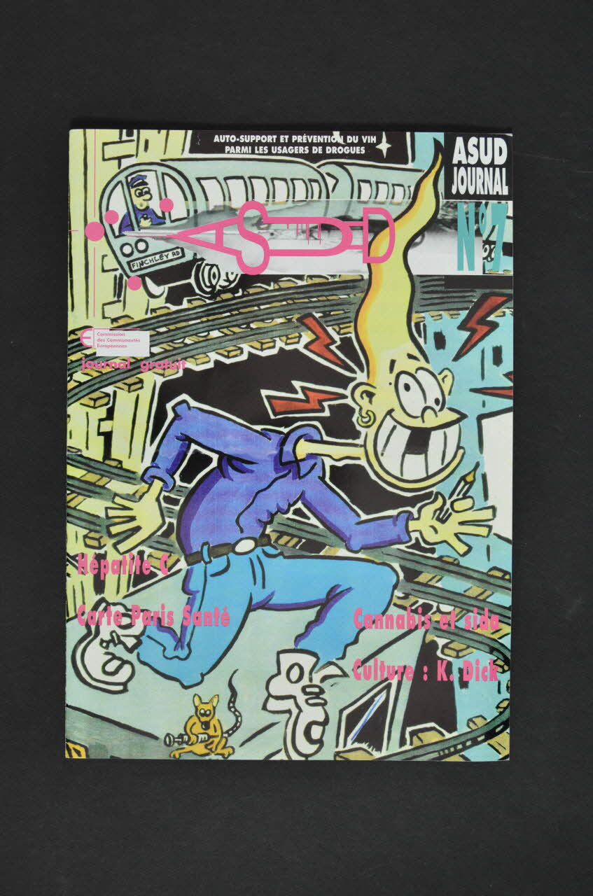 revue Cannabis et sida / 10 mesures d'urgence contre la marginalisation et l'extension du sida chez les usagers de drogues 2007.68.17 Photo Mucem
