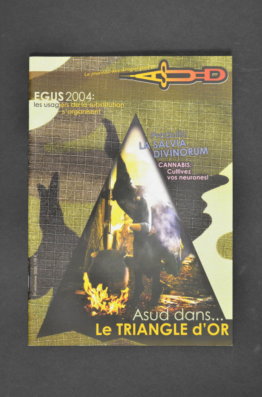 Asud revue EGUS 2004 : les usagers de la substitution s'organisent France 2004 2007.68.24 Photo Mucem