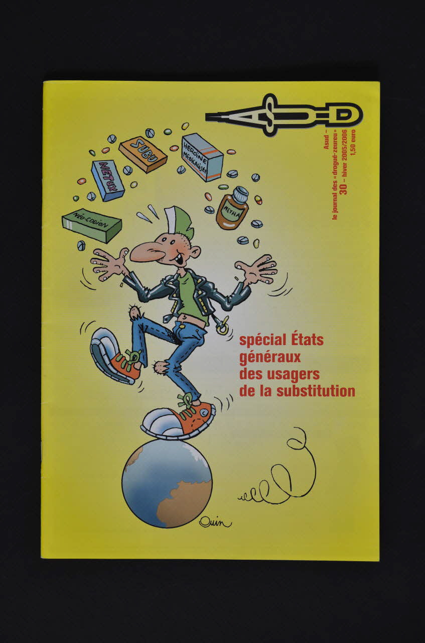 Asud revue Spécial Etats généraux des usagers de la substitution France 2005 2007.68.27 Photo Mucem