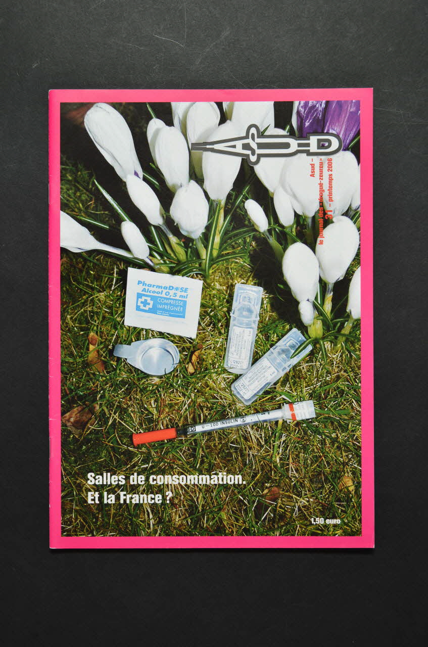 Asud revue Salles de consommation. Et la France ? France 2006 2007.68.28 Photo Mucem