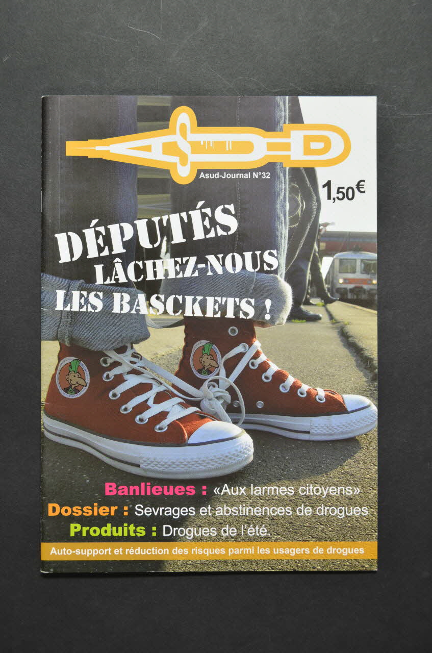 Asud revue Députés. Lâchez-nous les baskets ! France 2006 2007.68.29 Photo Mucem