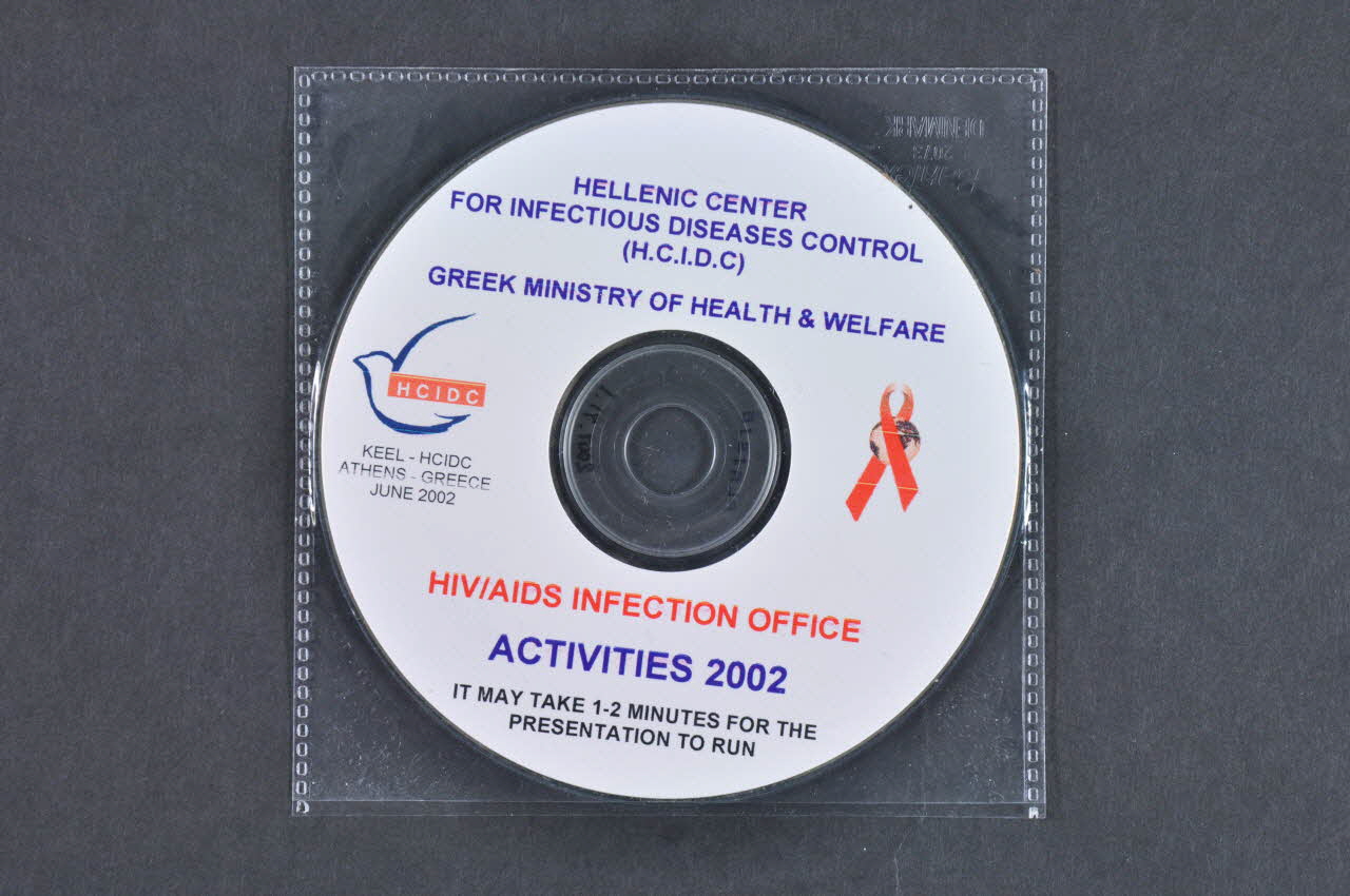 Hellenic Center For Infectious Diseases Control Et DVD "HIV/AIDS Infection Office. Activities 2002" Grèce 2002 2007.71.1 Photo Mucem