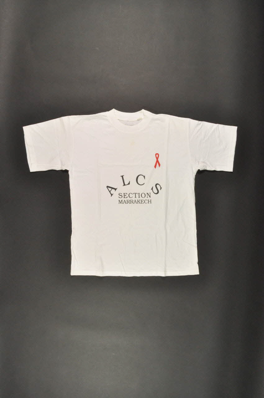 Tee shirt "ALCS. Section Marrakech" 2007.72.8 Photo Mucem