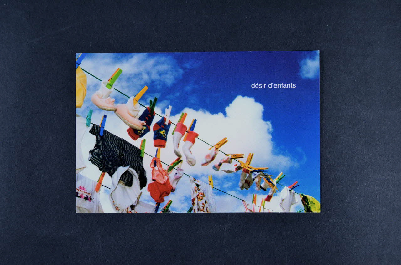 Ligne De Vie Carte d'information "Désir d'enfants" France 2006 2007.77.172 Photo Mucem