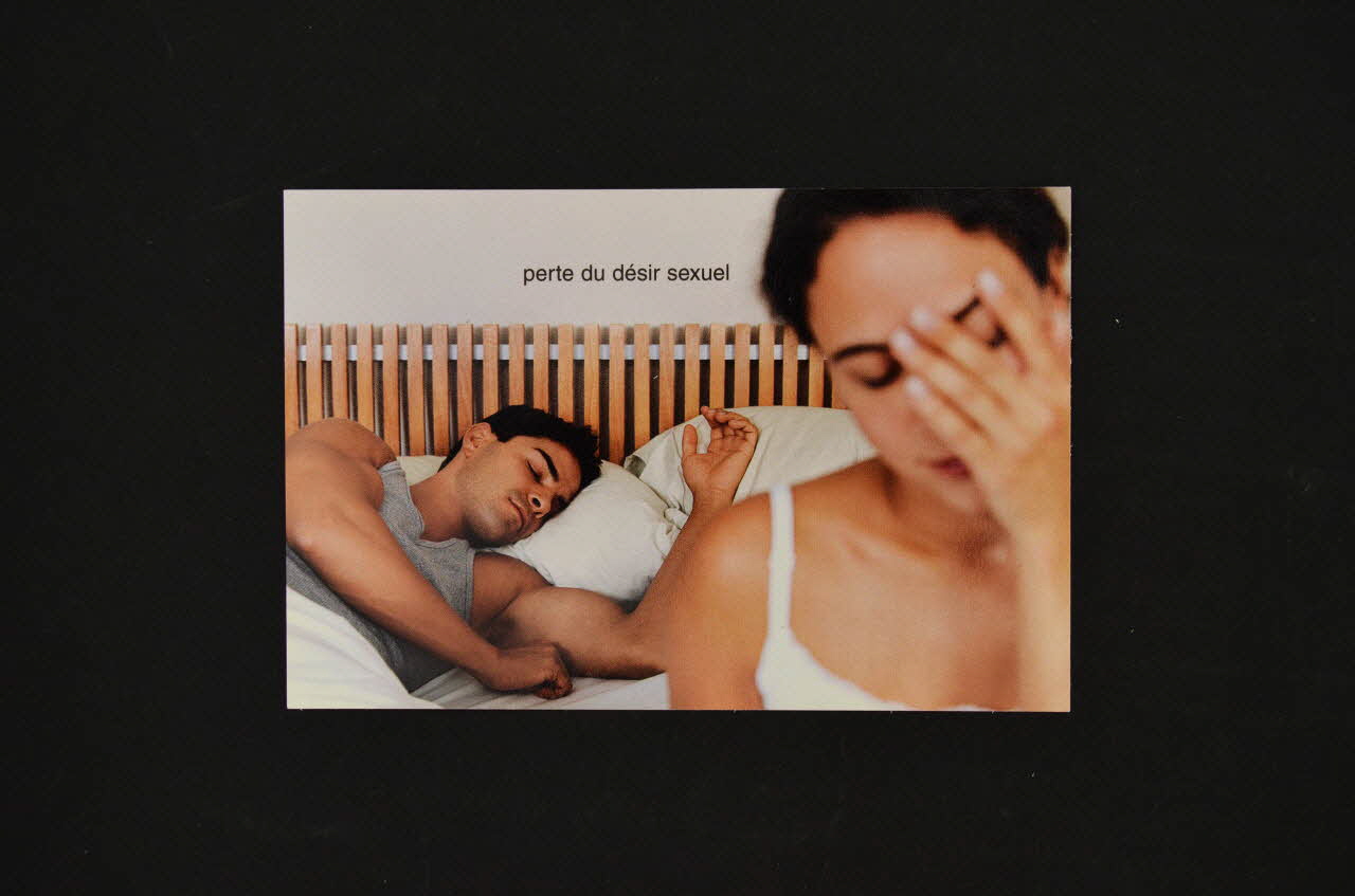 Ligne De Vie carte postale "Perte du désir sexuel" France 2006 2007.77.181 Photo Mucem