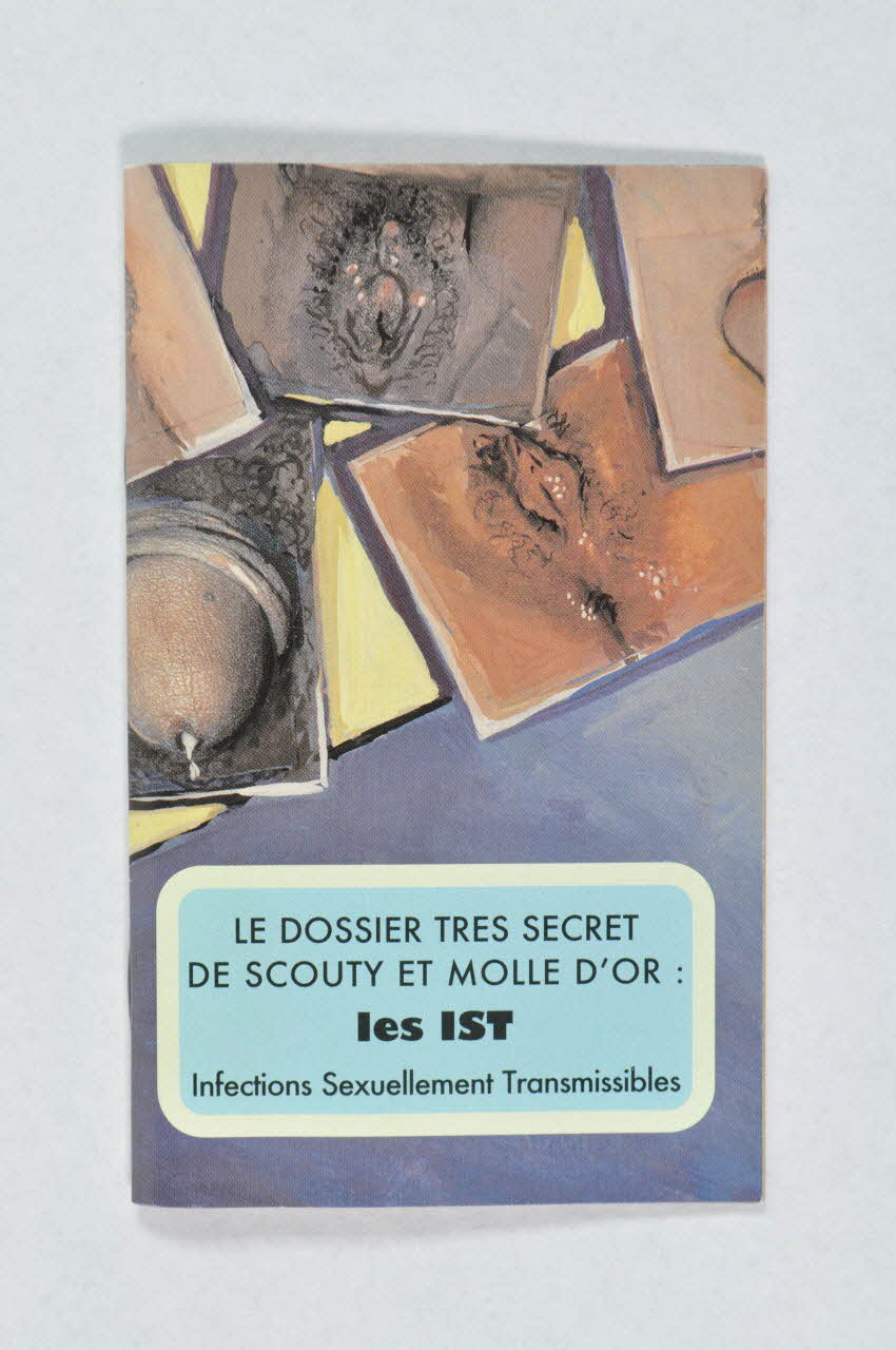 BROCHURE "Le dossier très secret de Scouty et Molle d'or. Les IST. Infections Sexuellement Transmissibles" France 2004 2007.77.199 Photo Mucem