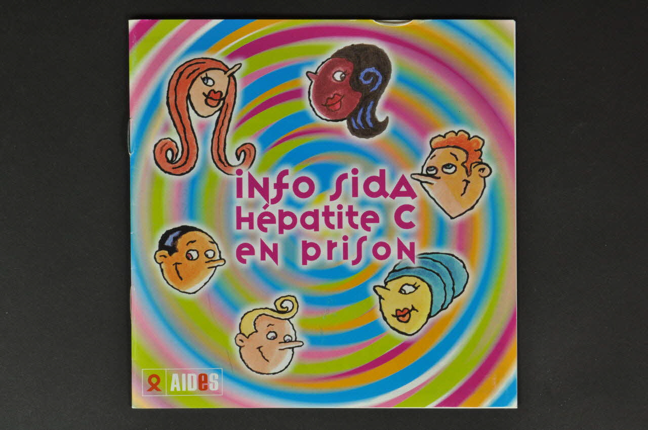 AIDES BROCHURE "Info sida Hépatite C en prison" France 2004 2007.77.214 Photo Mucem