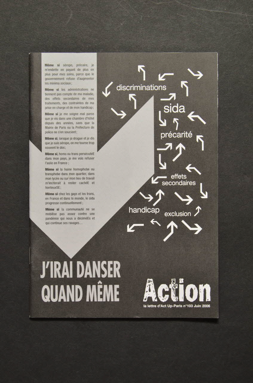 Act Up - Lyon revue "J'irai danser quand même..." France 2006/6 2007.77.223 Photo Mucem