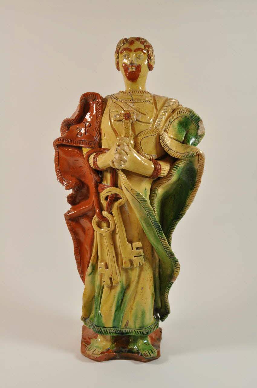 statuette de dévotion Saint Pierre 1942.136.1 Photo Mucem