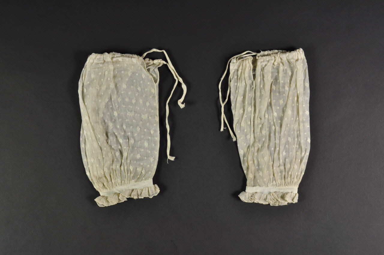 manchette Bretagne, France 1862 1951.57.3.1-2 Photo Mucem