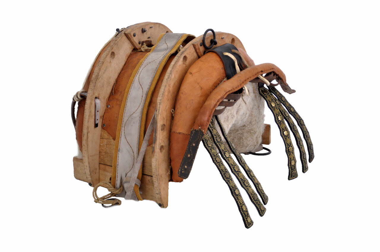 Juan Forch harnachement de mulet bast Espagne 1956 1956.32.6.1-2 Photo Mucem