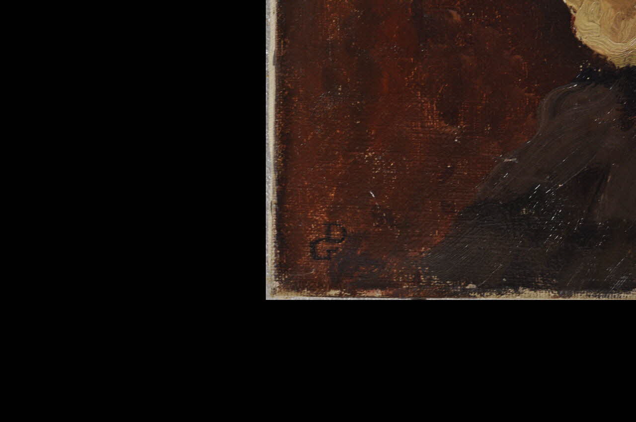 Gaëtan Dumas tableau Portrait de femme Auvergne, France 1911 1957.74.334 Photo Mucem