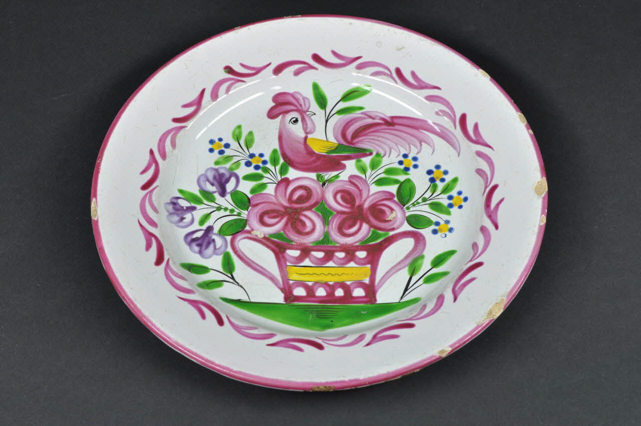 assiette plate 1957.95.14 Photo Mucem