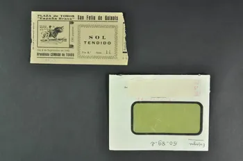 BILLET D'ENTREE DMH1960.89.2 Photo Mucem