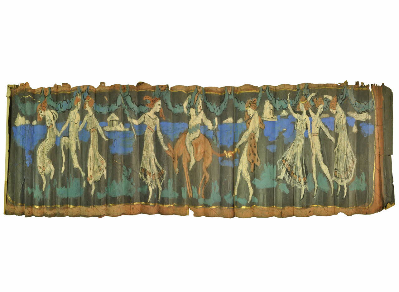 Picon ; Georges-Paul Thierry élément de décor Bacchanale 1914-1916 1976.23.2 Photo Mucem