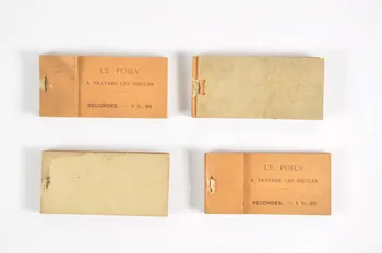 Picon ; Georges-Paul Thierry carnet de billets à souche 1914-1918 1976.23.97.1-4 Photo Mucem