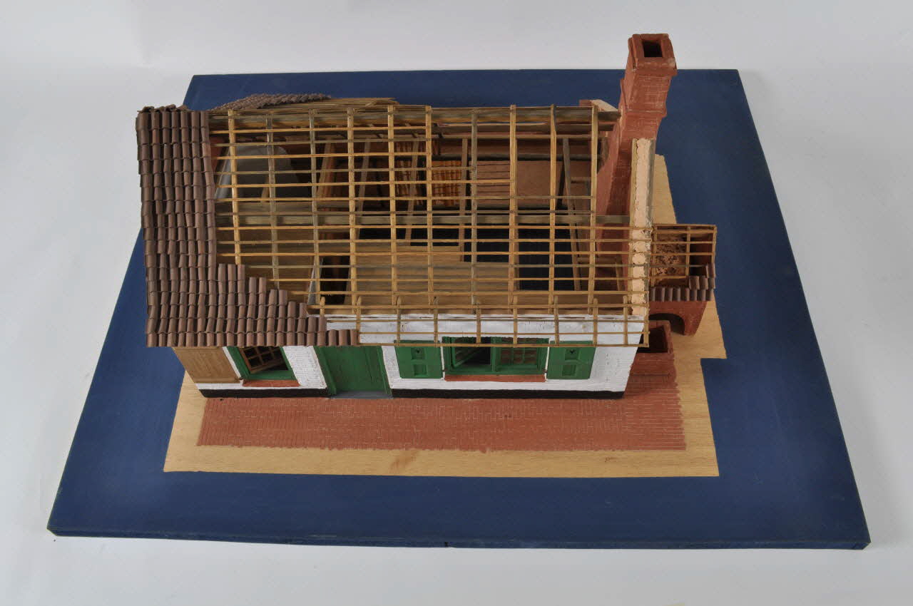 Hubert Charpentier maquette d'édifice Le-Piquet(Gironde) 1976 1976.86.178 Photo Mucem