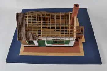 Hubert Charpentier maquette d'édifice Le-Piquet(Gironde) 1976 1976.86.178 Photo Mucem